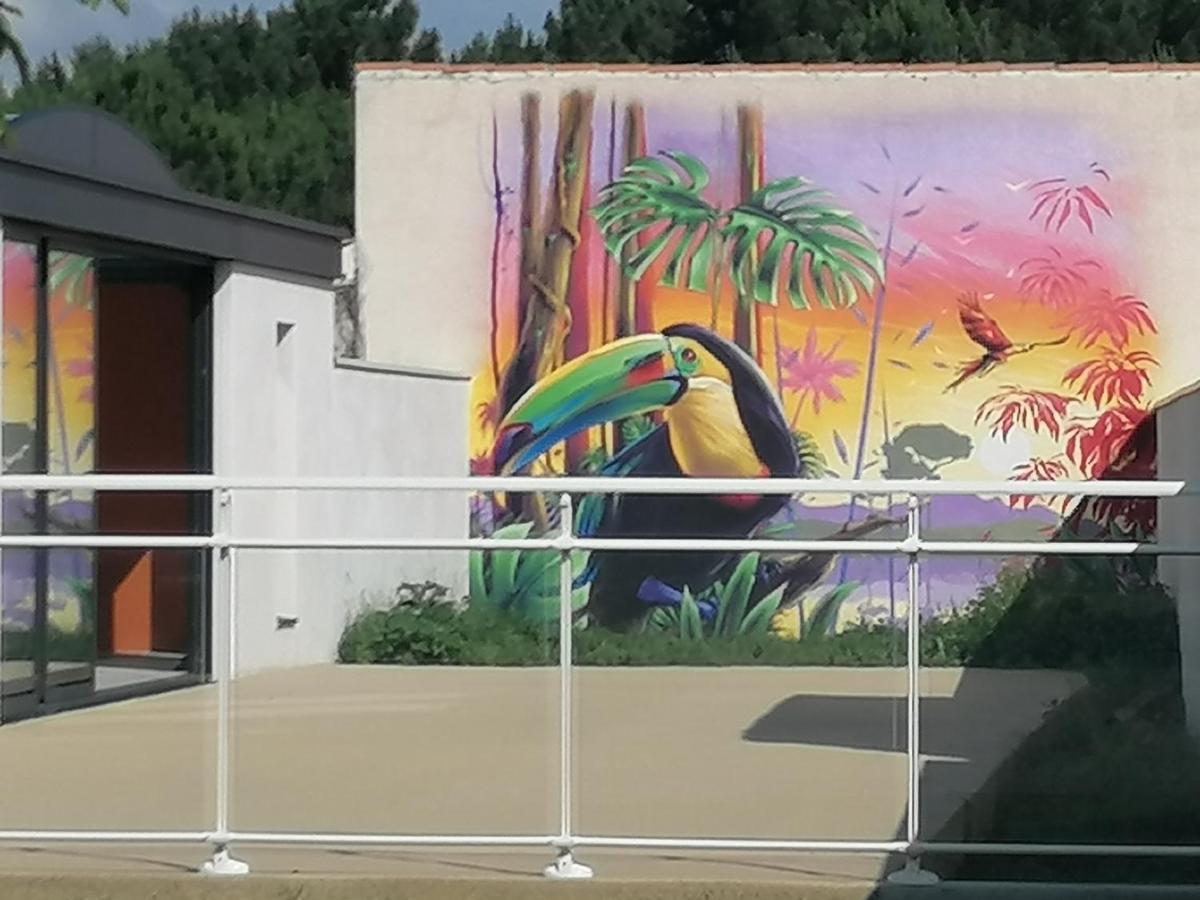 LE MATELOT Maison avec piscine/parking/wifi/plages 5kms Les Mathes Extérieur photo